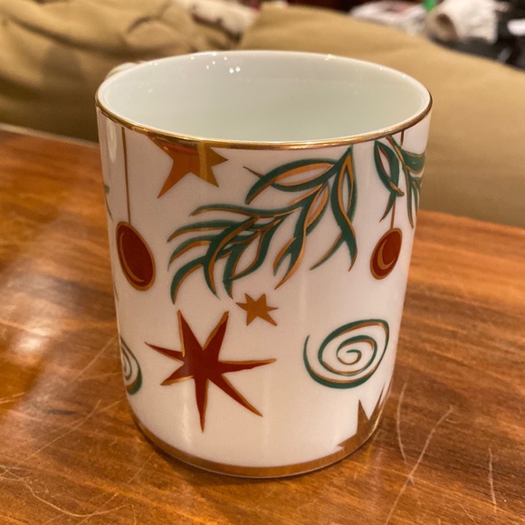 RARE! New Tiffany & Co. Cup Mug 1997 Ornaments Pattern Vintage Christmas Classic - Picture 4 of 10